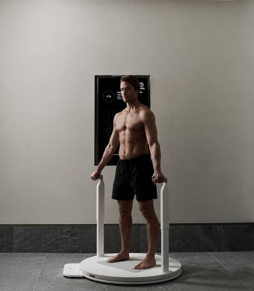 Visbody 3D Vücut Tarayıcı — Marga Longevity Check-Up